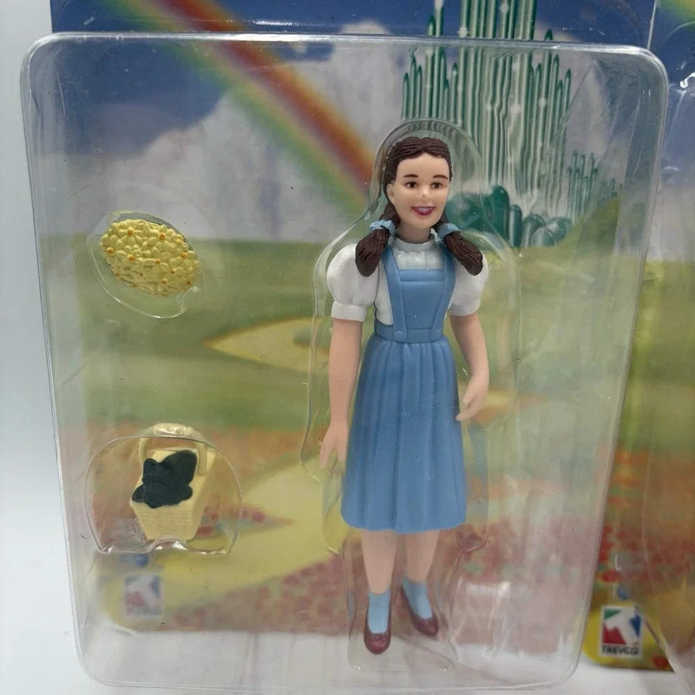 Wizard Of Oz Figurines. Trevco Company. Glinda & Dorthy New In Box Old Stock VTG
